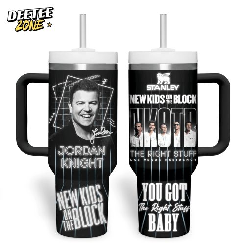 Jordan Knight NKOTB The Right Stuff Las Vegas Residency 40oz Stanley Tumbler