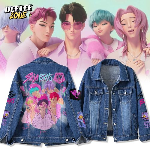 KPop Demon Hunters 2025 Saja Boys Limited Edition Denim Jacket