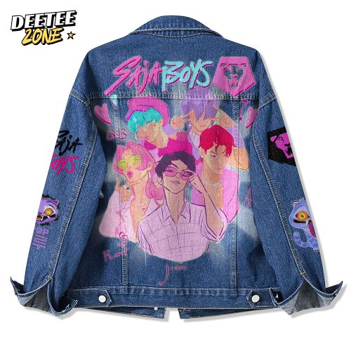KPop Demon Hunters 2025 Saja Boys Limited Edition Denim Jacket