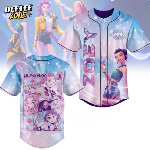 K-Pop Demon Hunters Huntrix Zoey Baseball Jersey