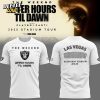 Las Vegas Raiders x The Weeknd “After Hours Til Dawn” 2025 Tour Special Black Tee