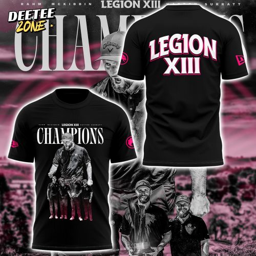 Legion Back-To-Back Champions Limited Edition Tee – Black
