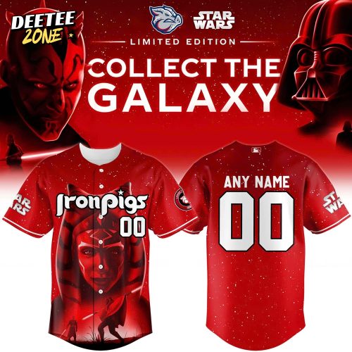 Lehigh Valley IronPigs x Star Wars Baseball Jersey 2025 – Ahsoka Tano