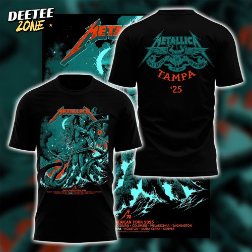 Limited Edition #M72Tampa Pop-up Black TShirt