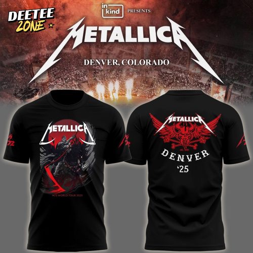 Limited Edition MTLC #M72Denver Concert27 Black TShirt