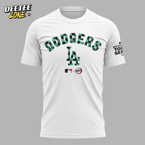 Los Angeles Dodgers x Demon Slayer Infinity Castle Special Shirt