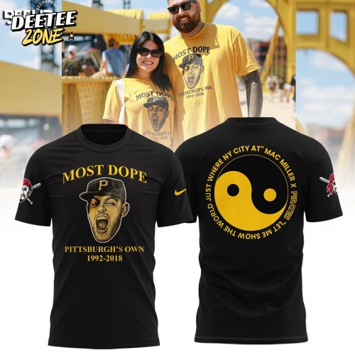 Mac Miller x Pittsburgh “Most Own” Shirt – Black