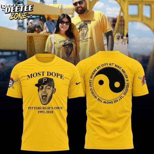 Mac Miller x Pittsburgh “Most Own” Shirt – Yellow