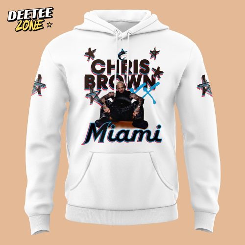 Miami Marlins x Chris Brown 2025 Limited Hoodie