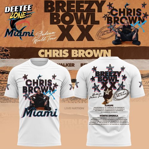 Miami Marlins x Chris Brown 2025 Limited Shirt