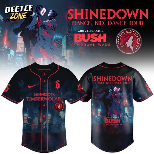 Minnesota Timberwolves x Shinedown Tour Merch 2025 Jersey