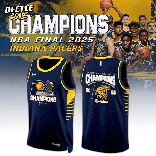 NBA Indiana Pacers Basketball Jersey 2025 Final Winners