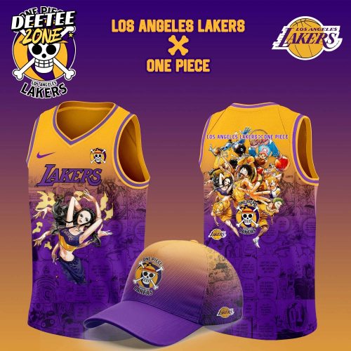 NBA Los Angeles Lakers Basketball Jersey Nico Robin One Piece