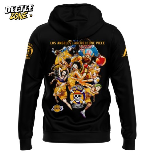 NBA Los Angeles Lakers Hoodie Set Custom Nico Robin One Piece