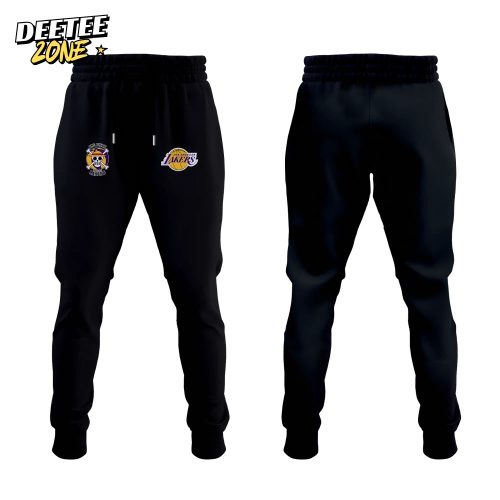 NBA Los Angeles Lakers Hoodie Set Custom Nico Robin One Piece