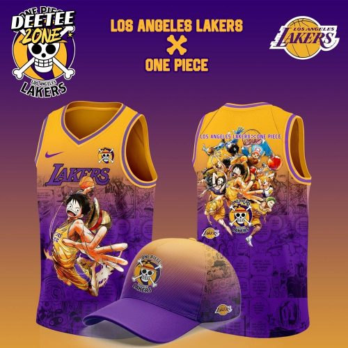 NBA Los Angeles Lakers Monkey D. Luffy Basketball Jersey