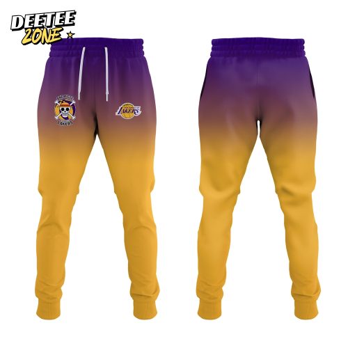 NBA Los Angeles Lakers Monkey D. Luffy One Piece Basketball Jersey