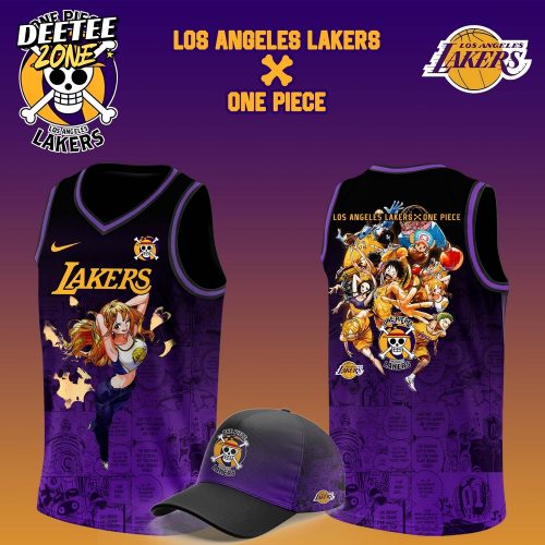 NBA Los Angeles Lakers Nami One Piece Basketball Jersey