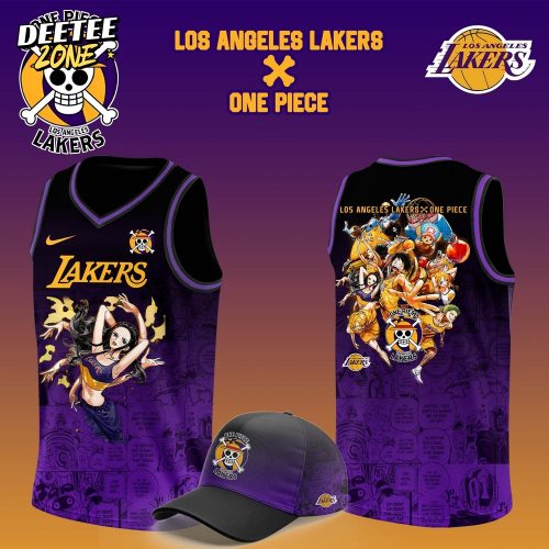 NBA Los Angeles Lakers Nico Robin One Piece Basketball Jersey