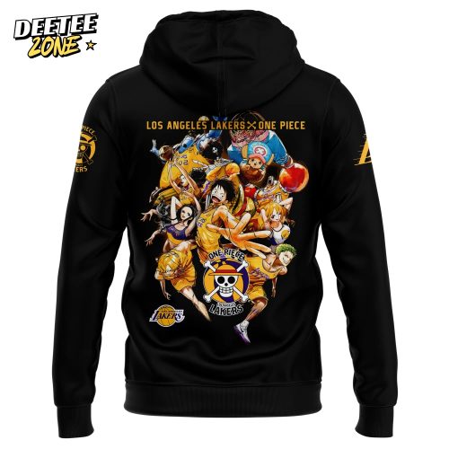NBA Los Angeles Lakers Sanji One Piece Hoodie Set Custom