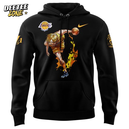 NBA Los Angeles Lakers Sanji One Piece Hoodie Set Custom
