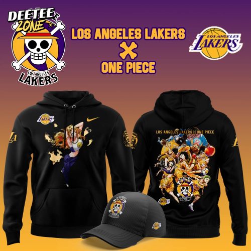 Nami Piece Are Joining The Lakers NBA Hoodie Set Custom