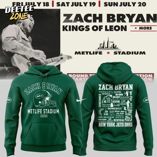New York Jets x Zach Bryan “Kings of Leon” Special Hoodie
