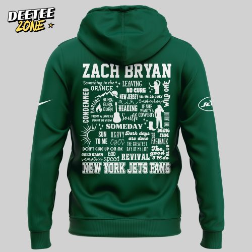 New York Jets x Zach Bryan “Kings of Leon” Special Hoodie
