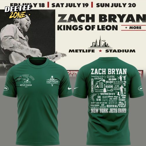 New York Jets x Zach Bryan “Kings of Leon” Special Tee