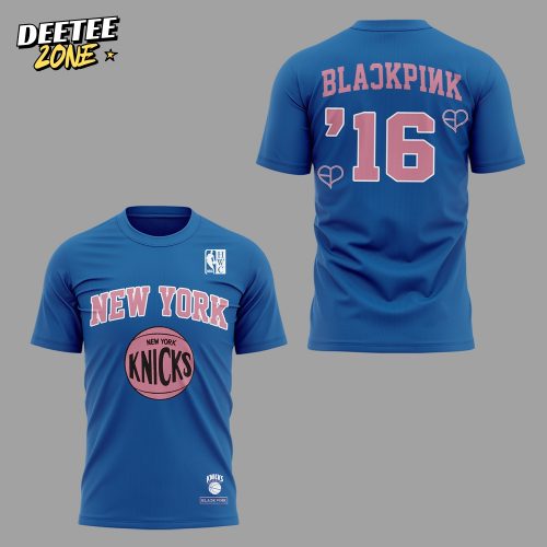 New York Knicks x Blackpink 2025 World Tour T-Shirt