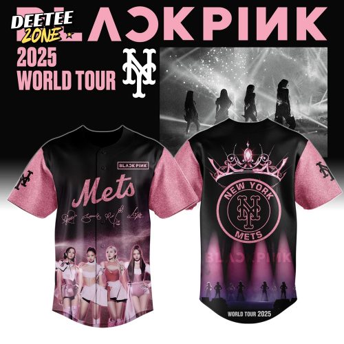 New York Mets MLB x Blackpink Baseball Jersey