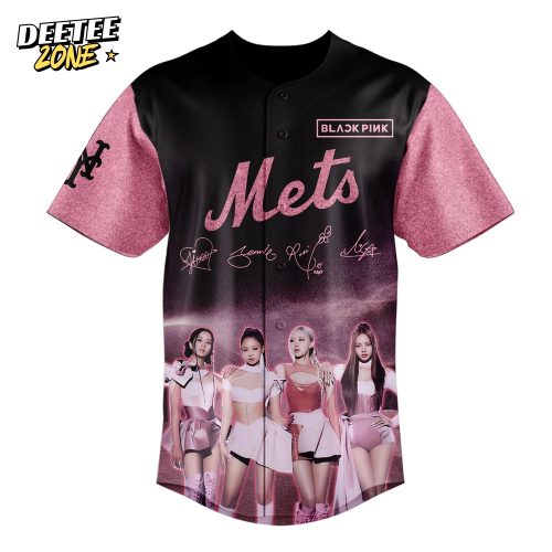 New York Mets MLB x Blackpink Baseball Jersey