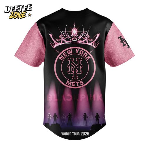 New York Mets MLB x Blackpink Baseball Jersey