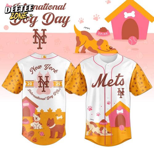 New York Mets x Dog Day 2025 Special Jersey – Yellow