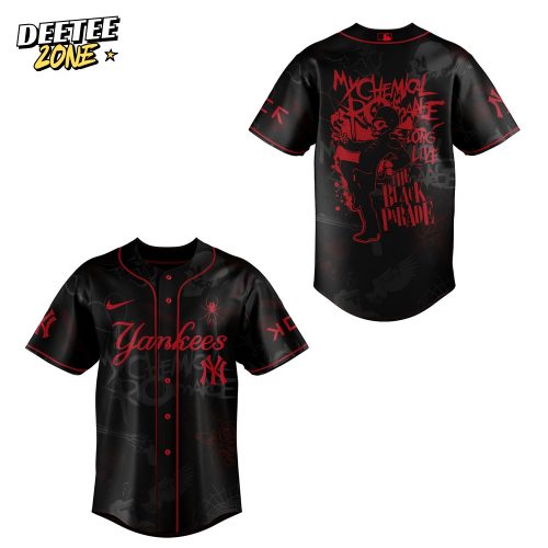 New York Yankees MLB x Long Live The Black Parade Baseball Jersey