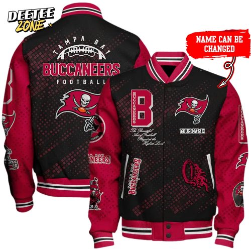 Nfl Tampa Bay Buccaneers Baseball Jacket Button Down