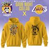 Monkey D. Luffy One Piece The Lakers NBA Black Hoodie Set Custom