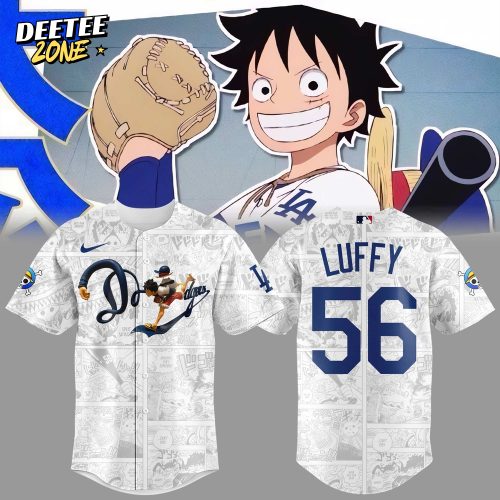 One Piece x Los Angeles Dodgers Limited Edition Jersey