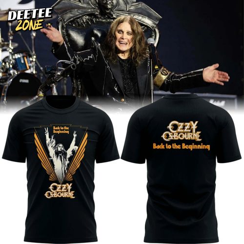 Ozzy Osbourne Black Sabbath Back to the Beginning Special Edition Tee