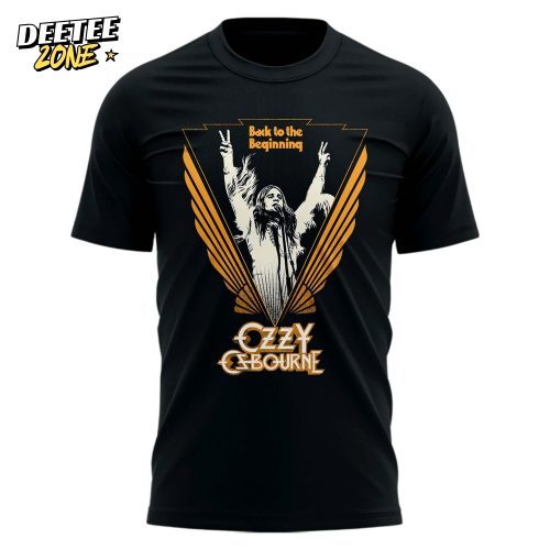 Ozzy Osbourne Black Sabbath Back to the Beginning Special Edition Tee
