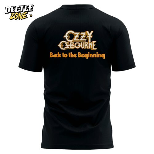 Ozzy Osbourne Black Sabbath Back to the Beginning Special Edition Tee