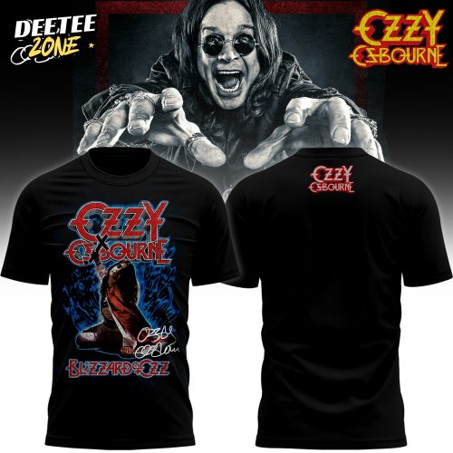 Ozzy Osbourne “Blizzard of Ozz” Vintage Album Signature T-Shirt