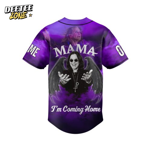 Ozzy Osbourne Prince of Darkness Custom Baseball Jersey