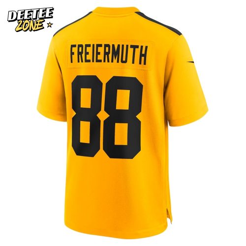 Pittsburgh Steelers Gold Alternate 1933 Throwback Game Football Jersey