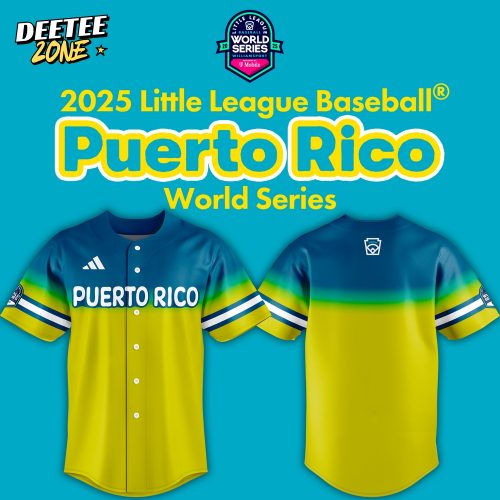 Puerto Rico 2025 Little League Baseball World Series Replica Jersey