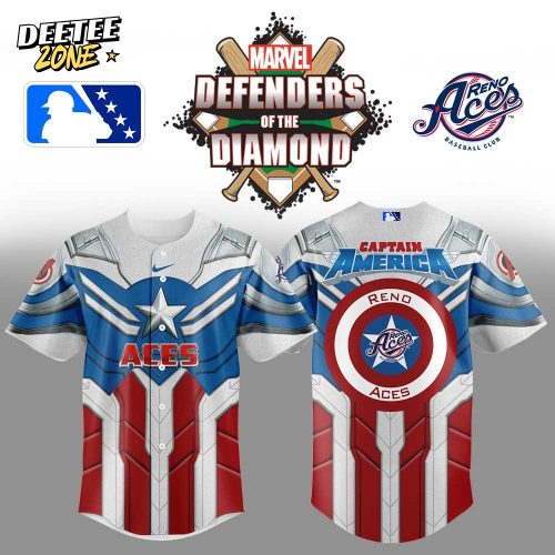 Reno Aces x Captain America 2025 Jersey
