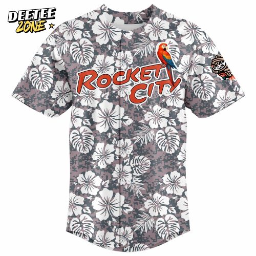Rocket City Trash Pandas x Margaritaville Night 2025 Special Baseball Jersey
