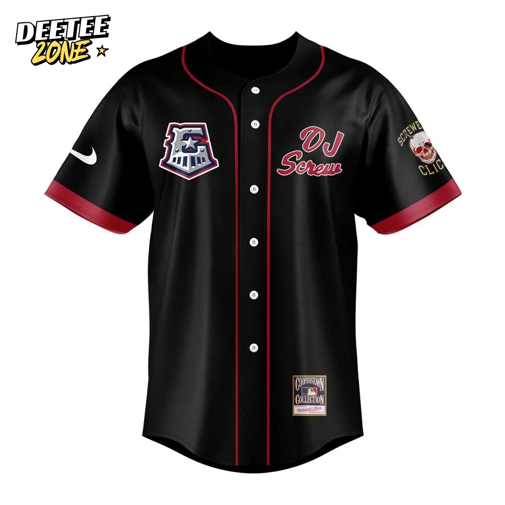Round Rock Express x DJ Screw Day Special Baseball Jersey Round Rock Express x DJ Screw Day Special Baseball Jersey