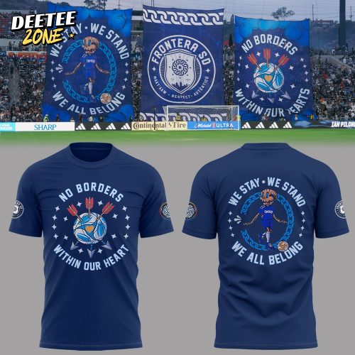 San Diego FC “We Stay We Stand We All Belong” Blue T-Shirt