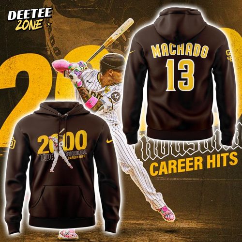 San Diego Padres x Manny Machado 2000 Career Hits Hoodie Set